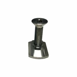 Foilite - M6 Titanium Hydrofoil Hardware Set - 4 Track Nuts And 4 M6 Screws Discounts Apply ! -surf sale shop foilite titanium m6 screw track nut set 3