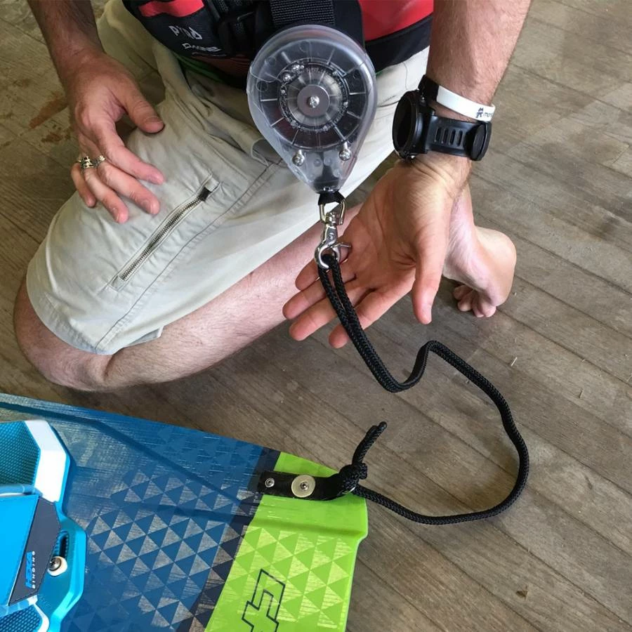 Oceanus Quick-Release EEL Retractable Reel Board Leash Discounts Apply ! 6 Oceanus Quick-Release EEL Retractable Reel Board Leash Discounts Apply ! - Image 4