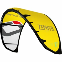 Ozone Zephyr V7 17m Lightwind Kite - 30% Off Last One - Yellow Discounts Apply ! -surf sale shop ozone zephyr v7 bar 4