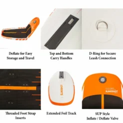 Slingshot I-Fly V1 Inflatable Wingboard Discounts Apply ! -surf sale shop slingshot ifly v1 wingboard size 7